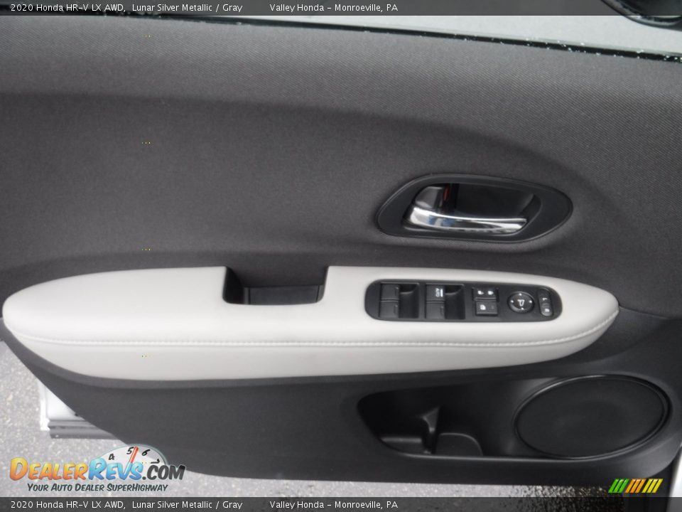 2020 Honda HR-V LX AWD Lunar Silver Metallic / Gray Photo #10