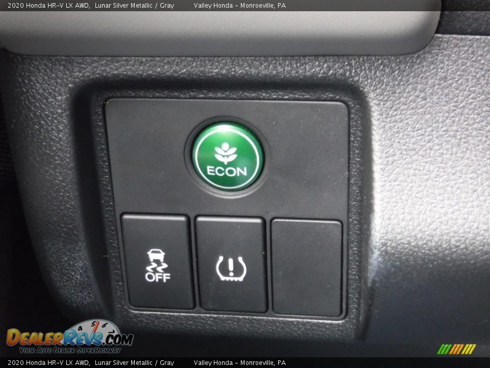 2020 Honda HR-V LX AWD Lunar Silver Metallic / Gray Photo #14