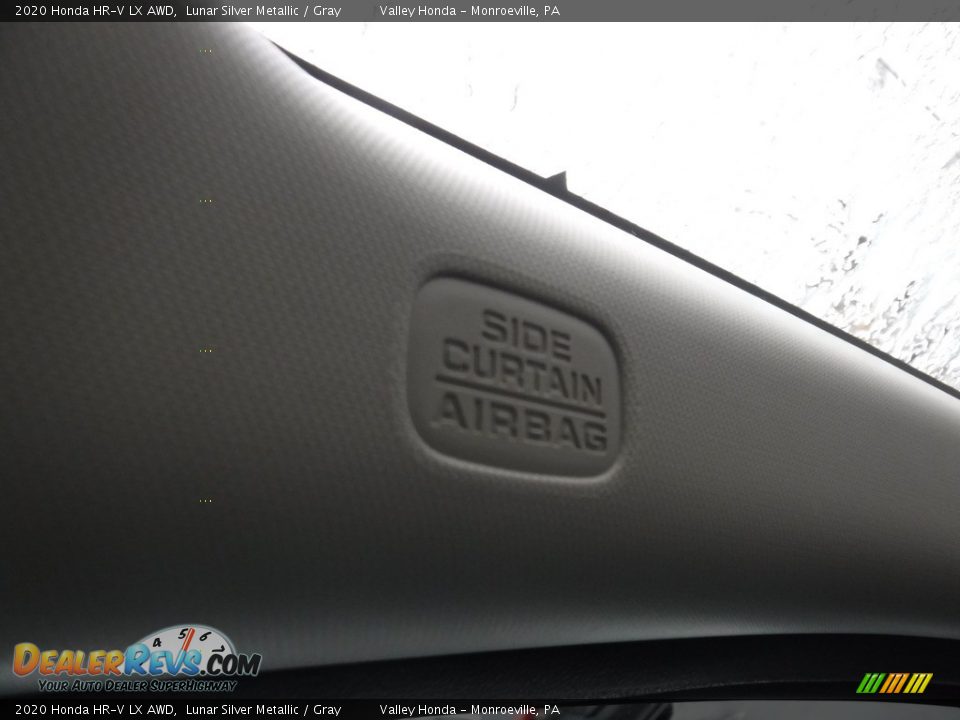 2020 Honda HR-V LX AWD Lunar Silver Metallic / Gray Photo #15