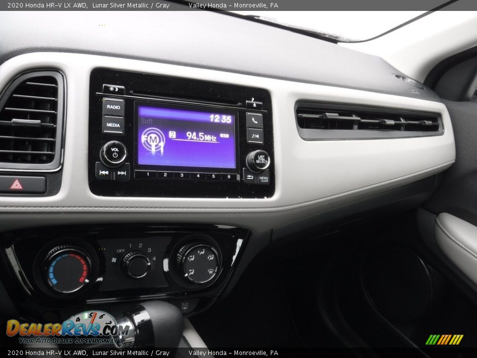 2020 Honda HR-V LX AWD Lunar Silver Metallic / Gray Photo #17