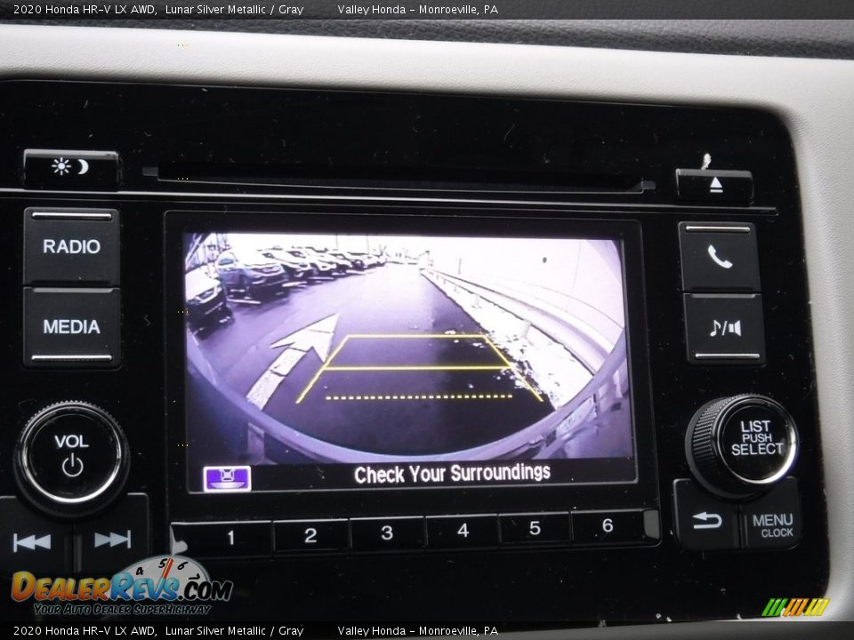 2020 Honda HR-V LX AWD Lunar Silver Metallic / Gray Photo #18