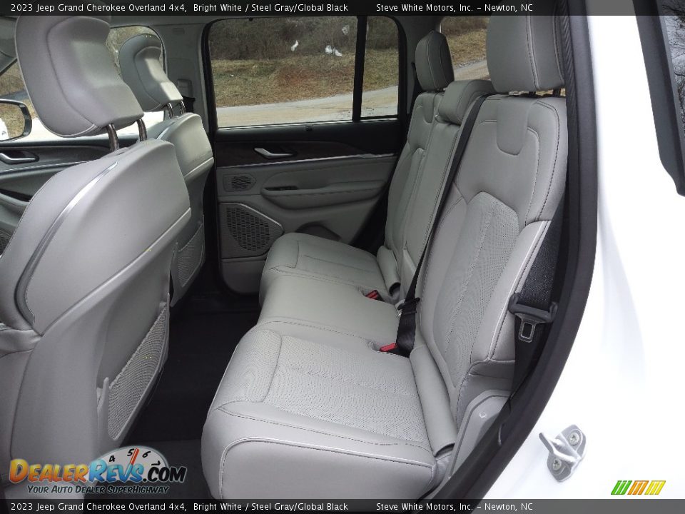 Rear Seat of 2023 Jeep Grand Cherokee Overland 4x4 Photo #13