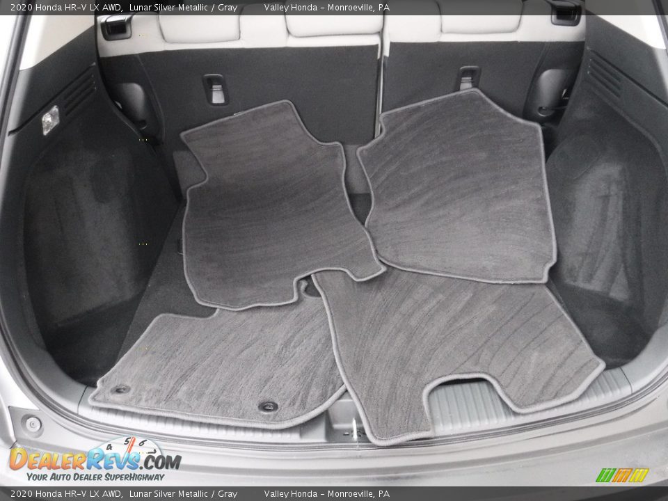 2020 Honda HR-V LX AWD Lunar Silver Metallic / Gray Photo #25