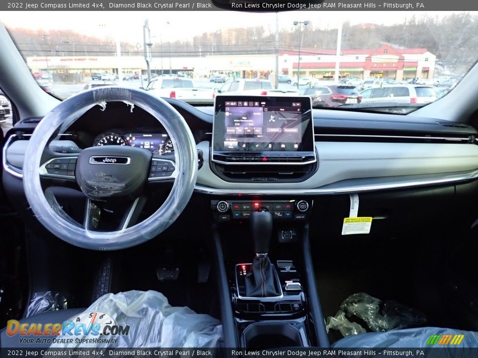 Dashboard of 2022 Jeep Compass Limited 4x4 Photo #13