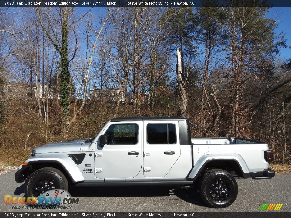 2023 Jeep Gladiator Freedom Edition 4x4 Silver Zynith / Black Photo #1