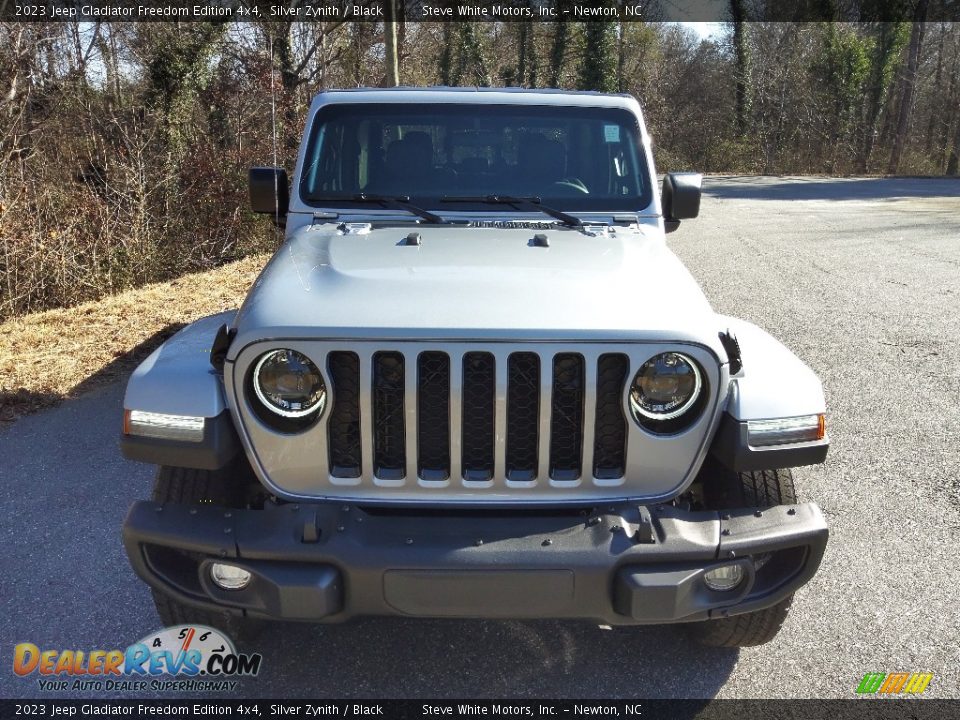 2023 Jeep Gladiator Freedom Edition 4x4 Silver Zynith / Black Photo #3