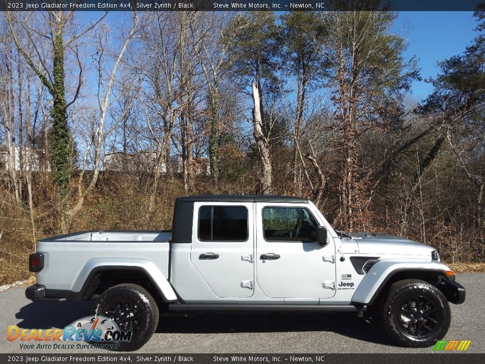 Silver Zynith 2023 Jeep Gladiator Freedom Edition 4x4 Photo #5