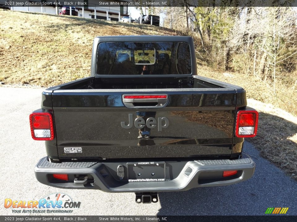 2023 Jeep Gladiator Sport 4x4 Black / Black Photo #7