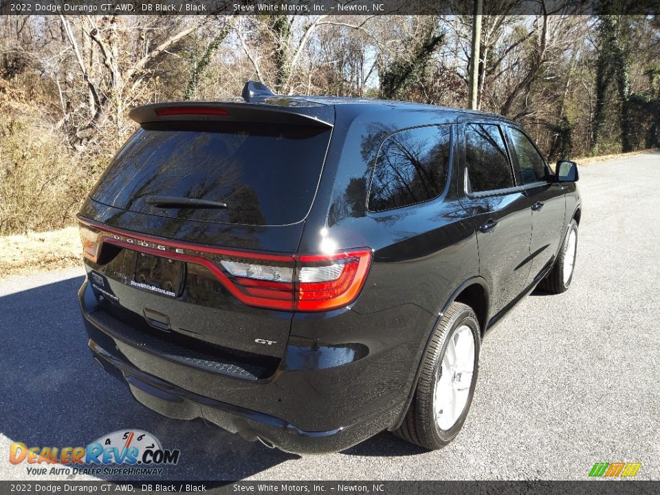 2022 Dodge Durango GT AWD DB Black / Black Photo #6