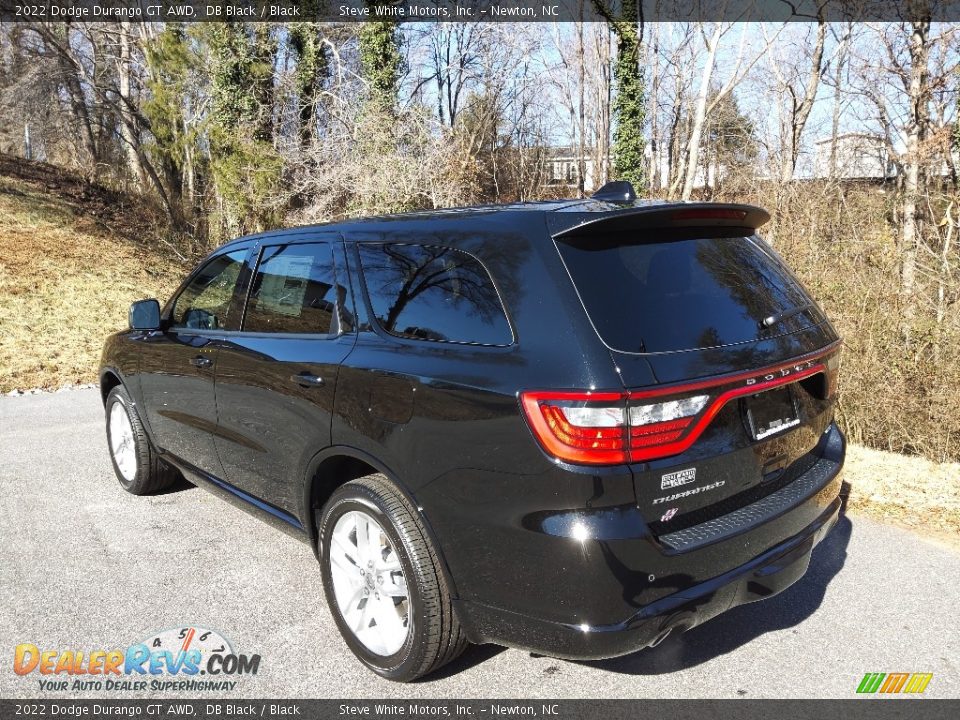 2022 Dodge Durango GT AWD DB Black / Black Photo #8