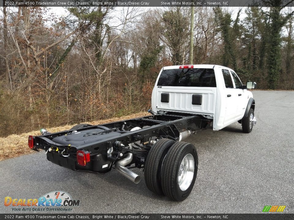 2022 Ram 4500 Tradesman Crew Cab Chassis Bright White / Black/Diesel Gray Photo #6