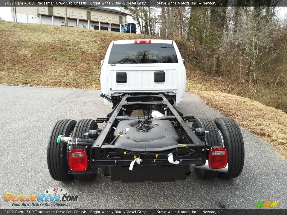 2022 Ram 4500 Tradesman Crew Cab Chassis Bright White / Black/Diesel Gray Photo #7