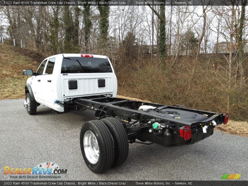 2022 Ram 4500 Tradesman Crew Cab Chassis Bright White / Black/Diesel Gray Photo #8