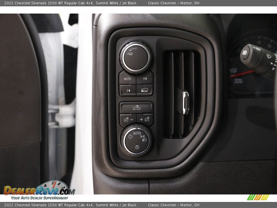 2022 Chevrolet Silverado 1500 WT Regular Cab 4x4 Summit White / Jet Black Photo #6