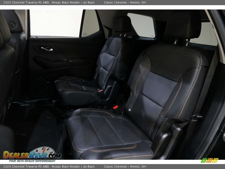 2020 Chevrolet Traverse RS AWD Mosaic Black Metallic / Jet Black Photo #19