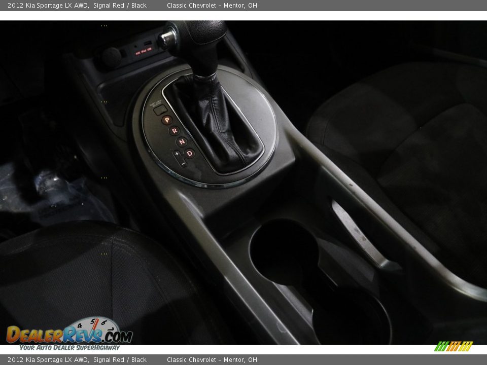 2012 Kia Sportage LX AWD Signal Red / Black Photo #13
