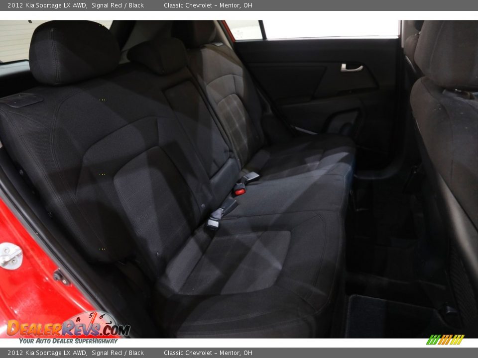 2012 Kia Sportage LX AWD Signal Red / Black Photo #15
