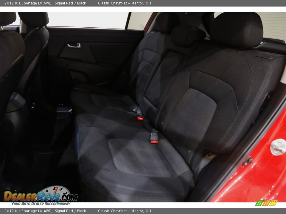 2012 Kia Sportage LX AWD Signal Red / Black Photo #16