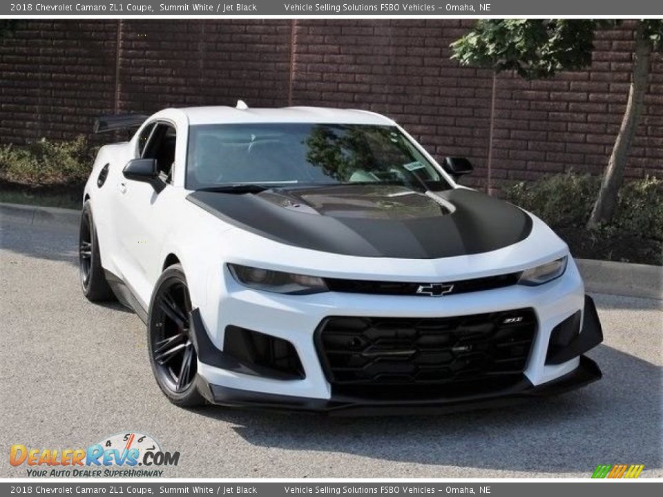 2018 Chevrolet Camaro ZL1 Coupe Summit White / Jet Black Photo #1