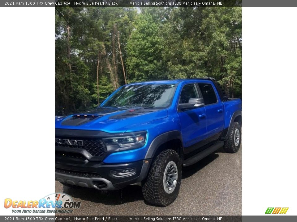 2021 Ram 1500 TRX Crew Cab 4x4 Hydro Blue Pearl / Black Photo #1