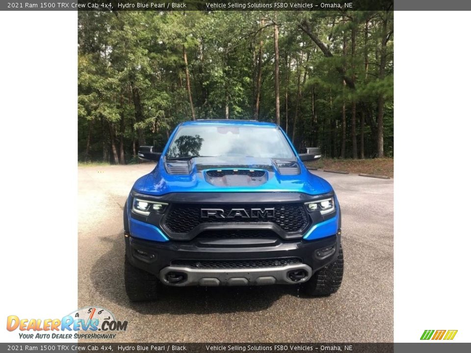 2021 Ram 1500 TRX Crew Cab 4x4 Hydro Blue Pearl / Black Photo #2