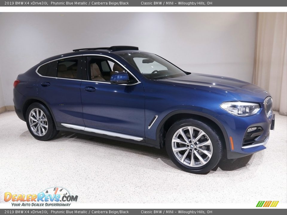 Phytonic Blue Metallic 2019 BMW X4 xDrive30i Photo #1