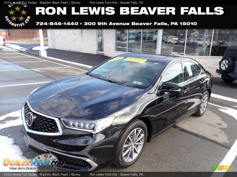 2020 Acura TLX Sedan Majestic Black Pearl / Ebony Photo #1