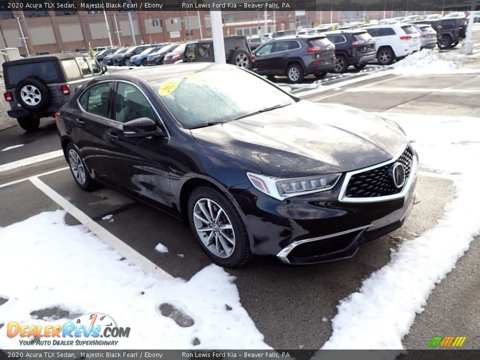 2020 Acura TLX Sedan Majestic Black Pearl / Ebony Photo #3