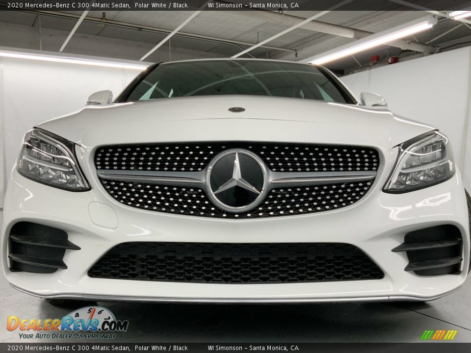 2020 Mercedes-Benz C 300 4Matic Sedan Polar White / Black Photo #16