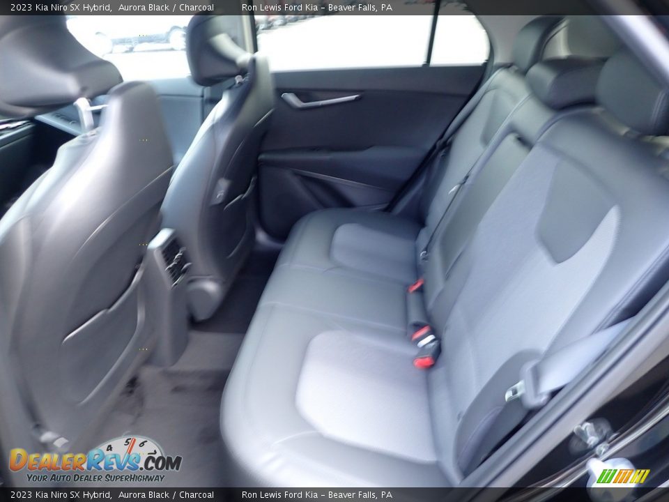 2023 Kia Niro SX Hybrid Aurora Black / Charcoal Photo #12