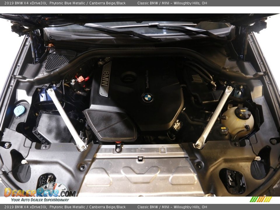 2019 BMW X4 xDrive30i Phytonic Blue Metallic / Canberra Beige/Black Photo #23