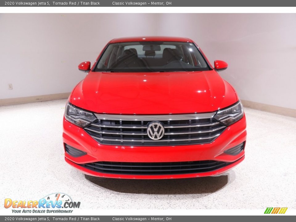 2020 Volkswagen Jetta S Tornado Red / Titan Black Photo #2