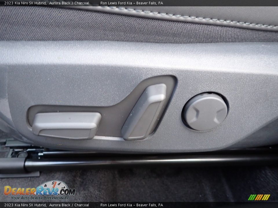 2023 Kia Niro SX Hybrid Aurora Black / Charcoal Photo #16