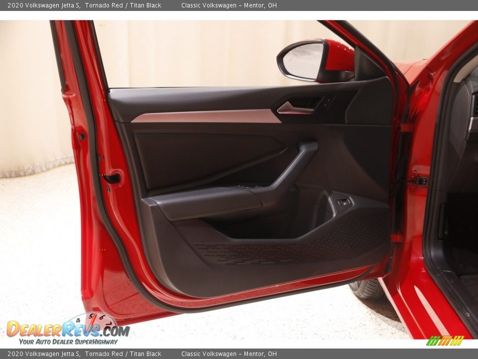 2020 Volkswagen Jetta S Tornado Red / Titan Black Photo #4
