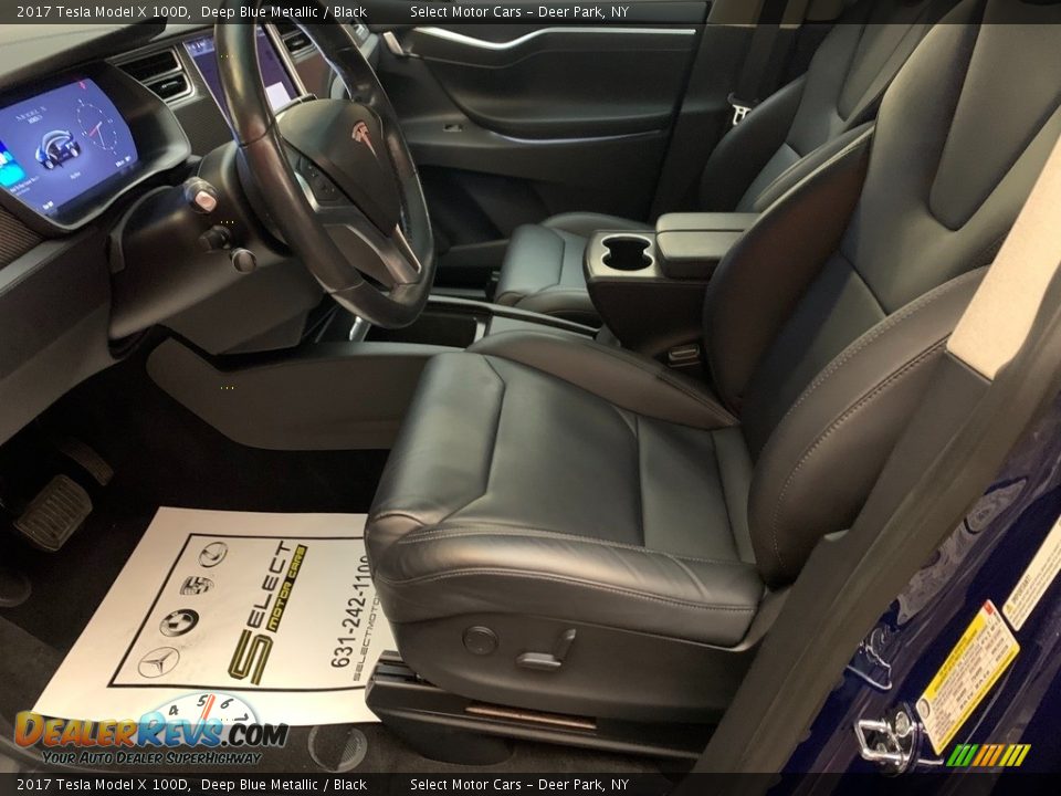 Front Seat of 2017 Tesla Model X 100D Photo #8