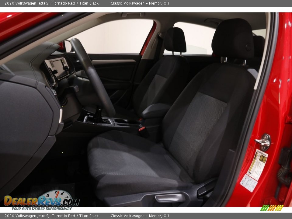 2020 Volkswagen Jetta S Tornado Red / Titan Black Photo #5