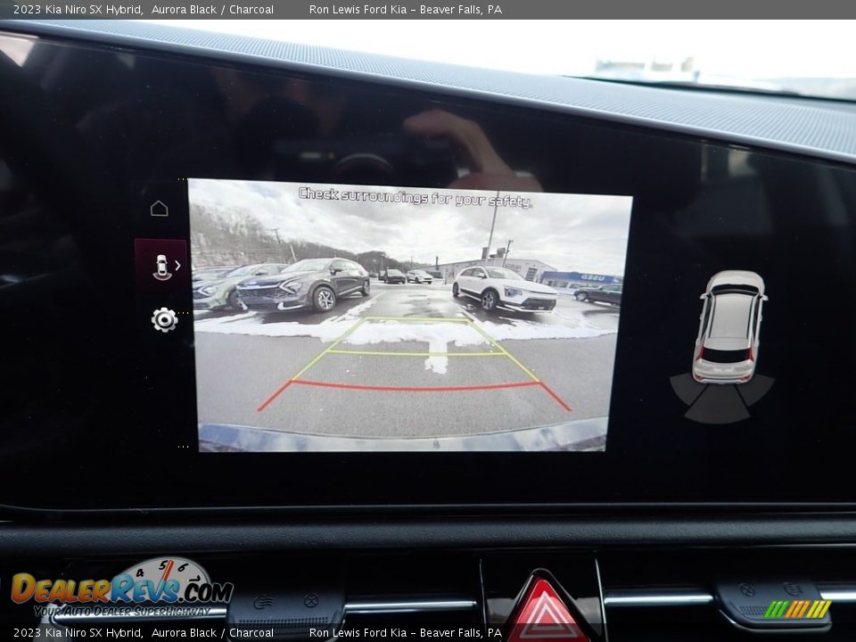 2023 Kia Niro SX Hybrid Aurora Black / Charcoal Photo #19