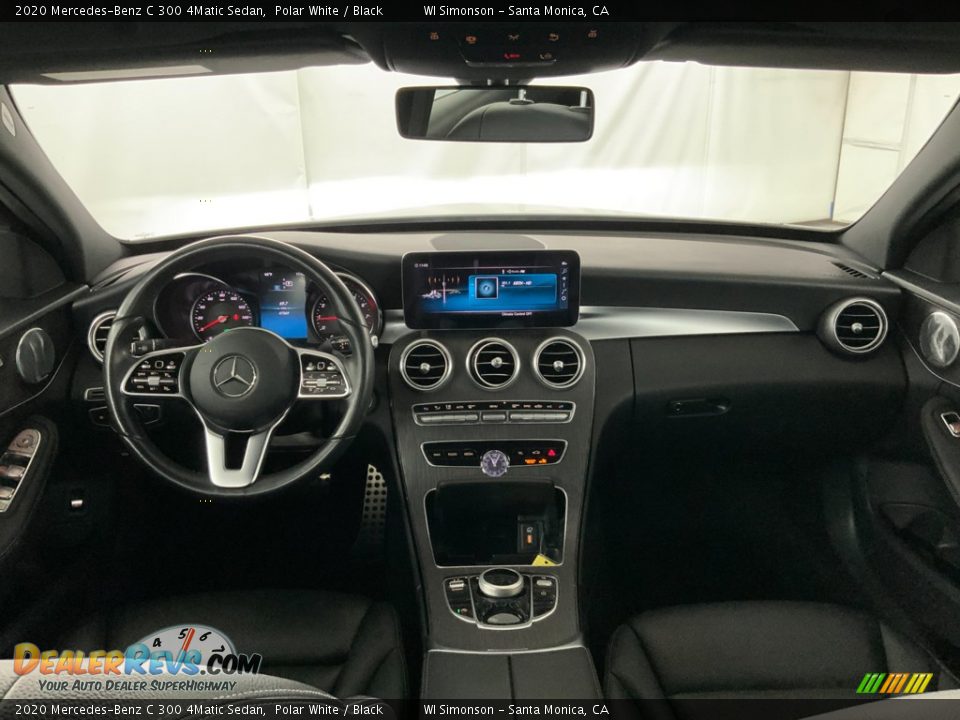 2020 Mercedes-Benz C 300 4Matic Sedan Polar White / Black Photo #23