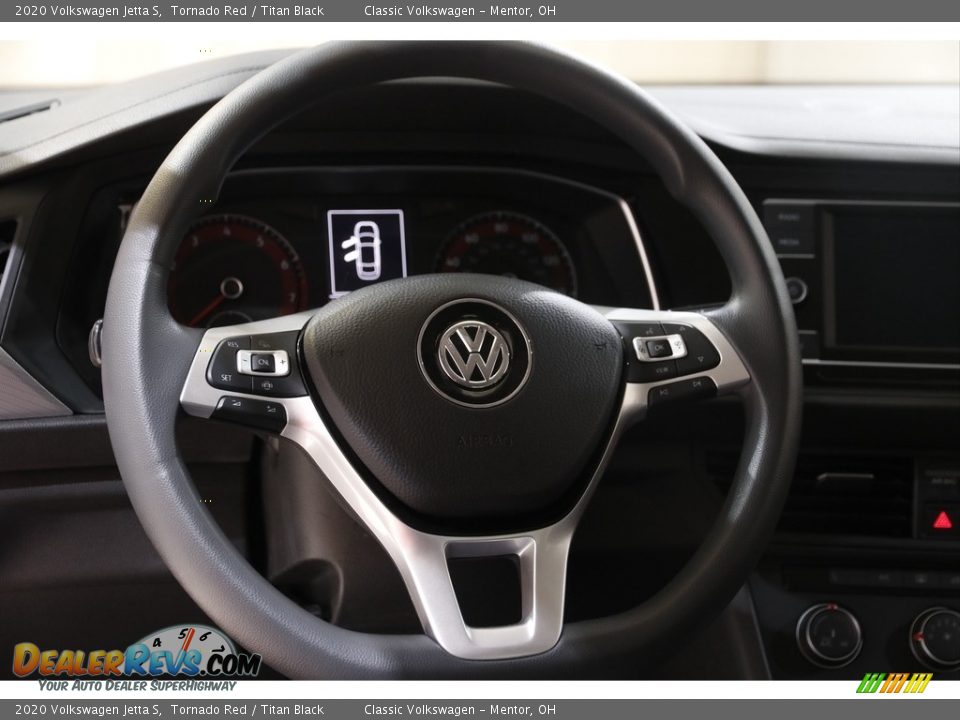 2020 Volkswagen Jetta S Tornado Red / Titan Black Photo #7