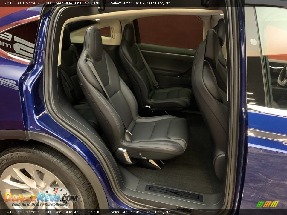 Rear Seat of 2017 Tesla Model X 100D Photo #11