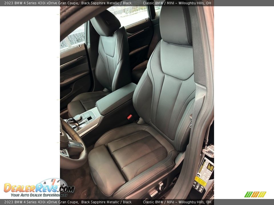 Front Seat of 2023 BMW 4 Series 430i xDrive Gran Coupe Photo #4