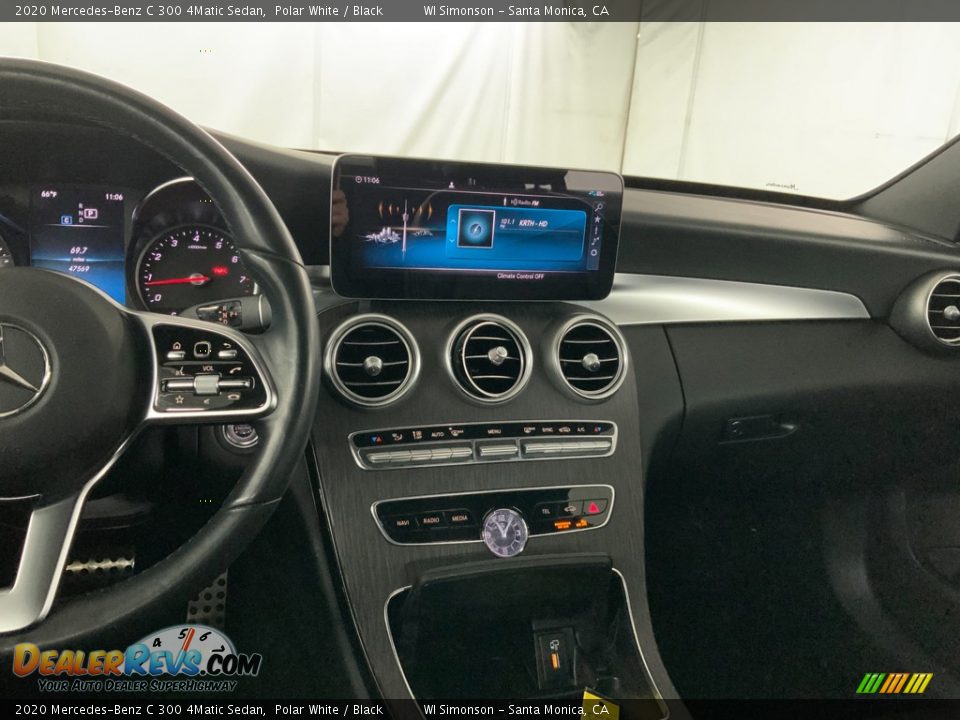 2020 Mercedes-Benz C 300 4Matic Sedan Polar White / Black Photo #26