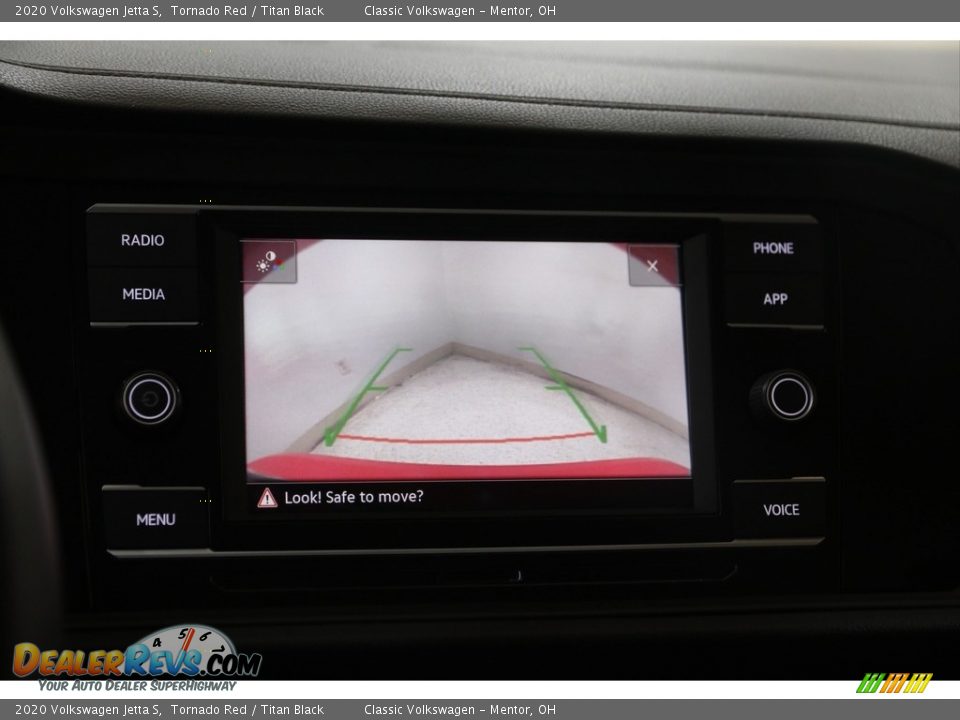 2020 Volkswagen Jetta S Tornado Red / Titan Black Photo #13