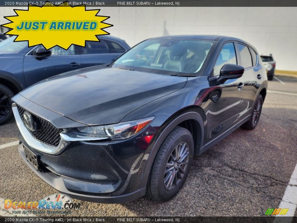 2020 Mazda CX-5 Touring AWD Jet Black Mica / Black Photo #1