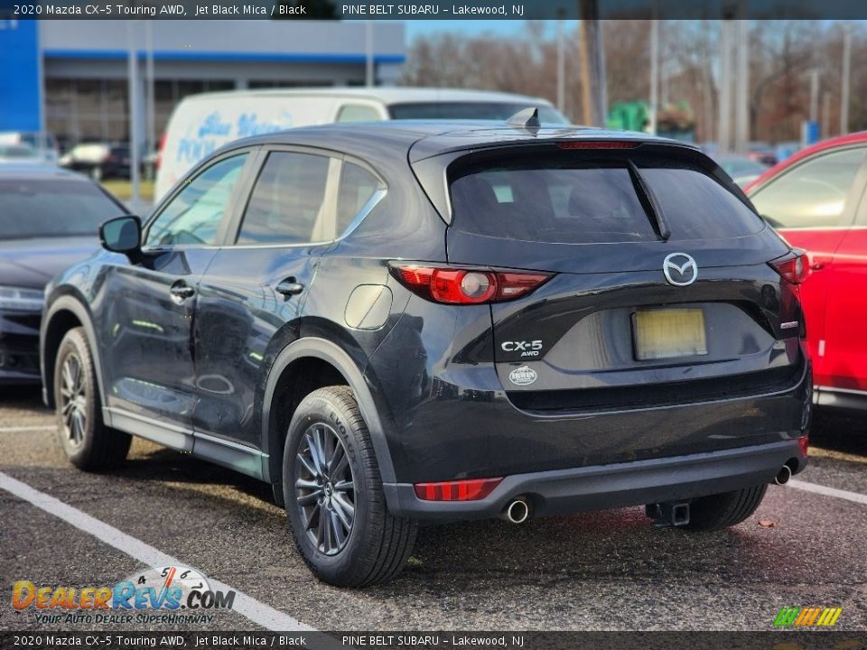 2020 Mazda CX-5 Touring AWD Jet Black Mica / Black Photo #6