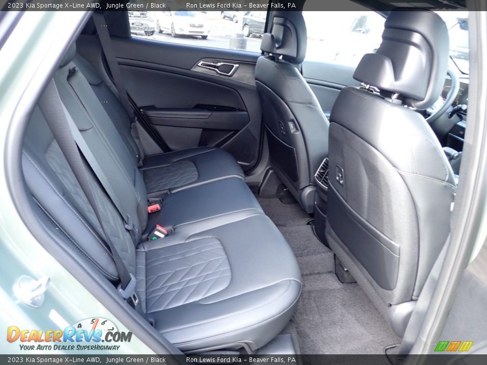 Rear Seat of 2023 Kia Sportage X-Line AWD Photo #10