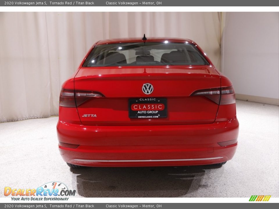 2020 Volkswagen Jetta S Tornado Red / Titan Black Photo #19