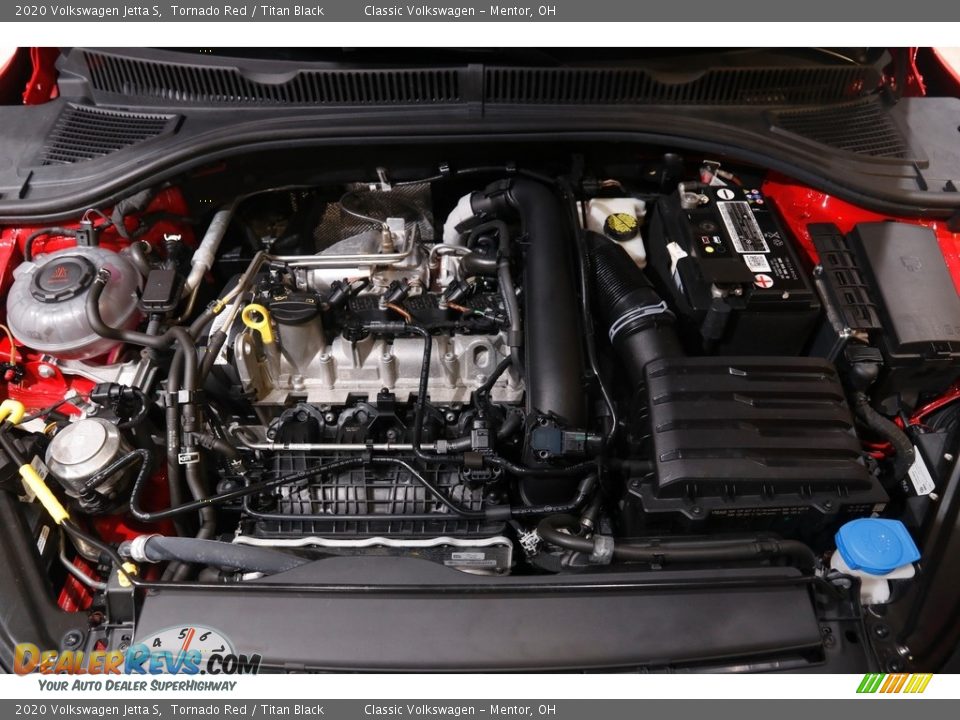 2020 Volkswagen Jetta S Tornado Red / Titan Black Photo #20