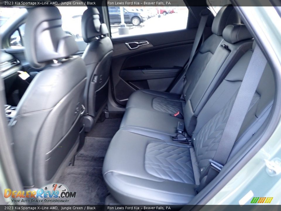 Rear Seat of 2023 Kia Sportage X-Line AWD Photo #12