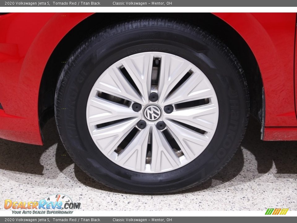 2020 Volkswagen Jetta S Tornado Red / Titan Black Photo #21